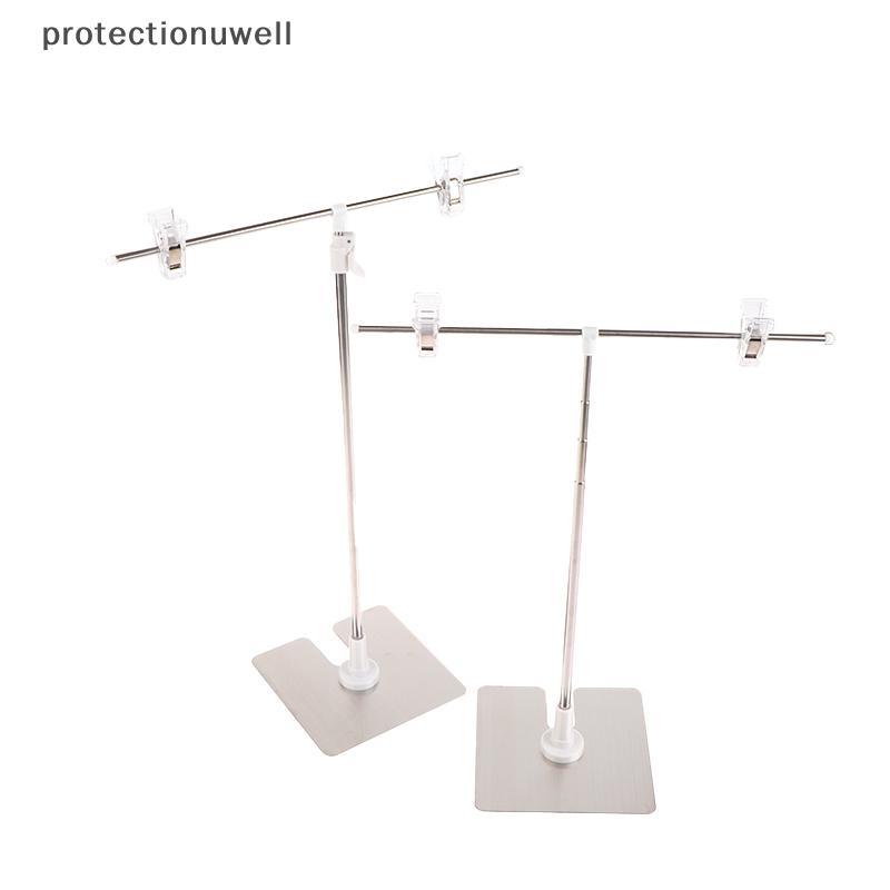 Pwbr T-Shape Poster Display Ra Clip Holder Badrop Stand Para Fotografia Adereços De Vídeo Quente