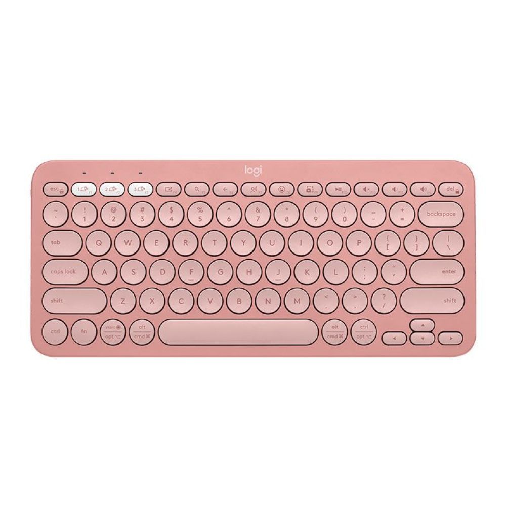 TECLADO BLUETOOTH LOGITECH PEBBLE KEYS 2 K380S ROSA 920-011791