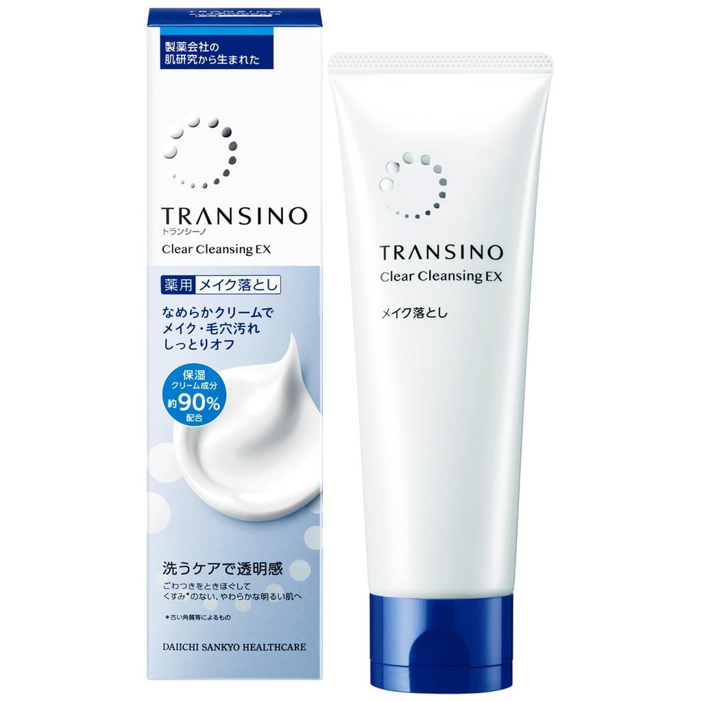 TRANSINO Medicated Clear Cleansing EX Cream Makeup Remover Vitamin C Pore Care Brightening Fragrance-Free Made in Japan