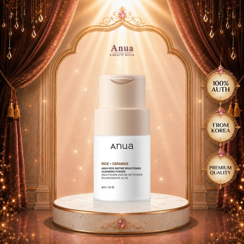 [Anua] Rice Enzyme Brightening Cleansing Powder 40g - produto de limpeza facial K-Beauty Coreia