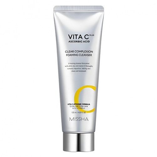Vitamin C Cleansing Foam Brightening Pore Eraser Deep Cleansing 120ml [Authentic]
