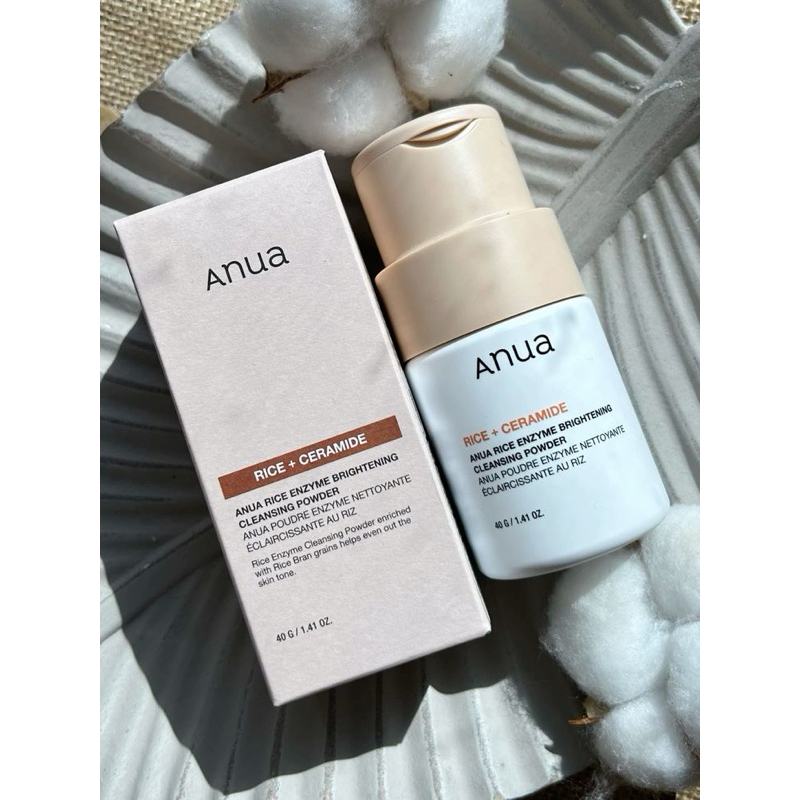 Anua Rice Enzyme Brightening Cleansing Powder – Limpeza Facial Iluminadora