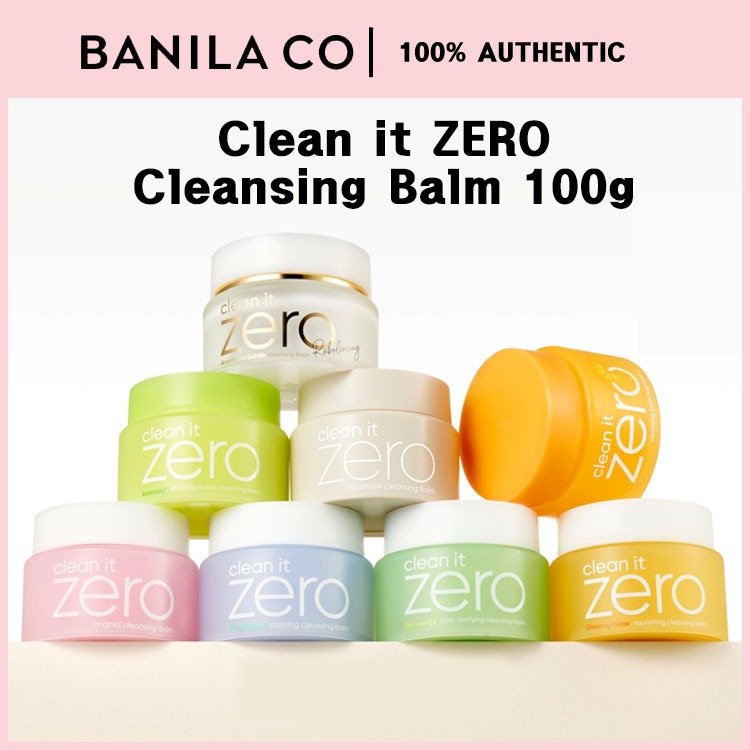 [BANILA CO] 100ml ❤️Clean It Zero Cleansing Balm❤️ , 100ml, Original, Pore Clarifying, Calming, Nourishing, Brightening