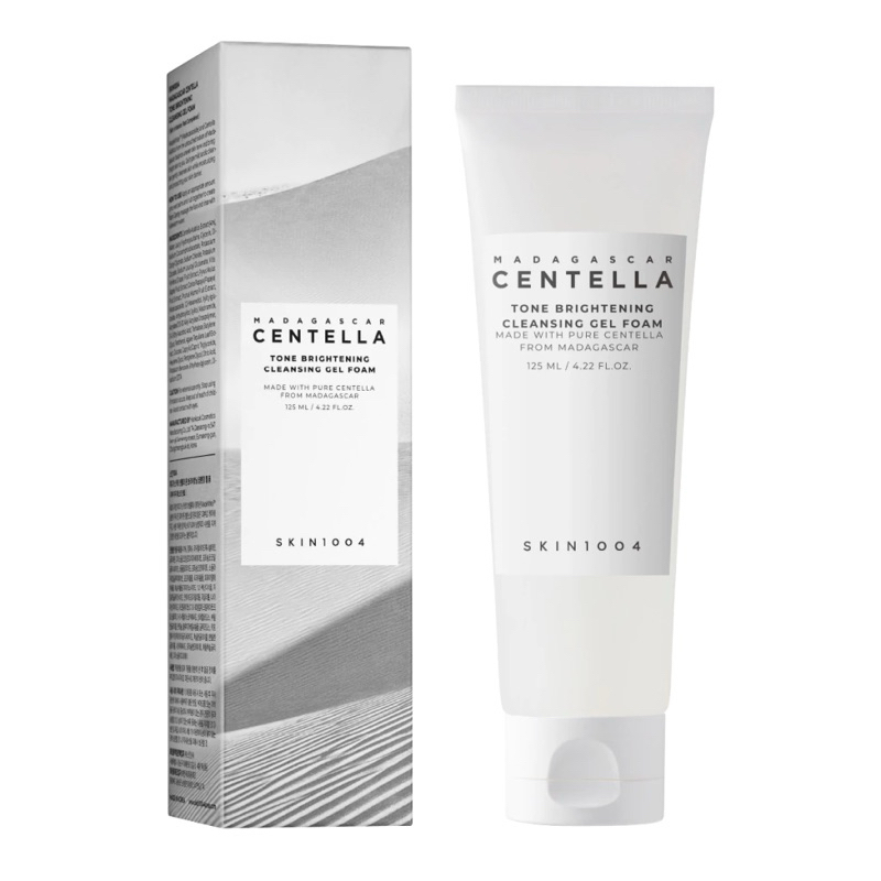 Gel Facial de Limpeza SKIN1004 Madagascar Centella Tone Brightening Cleansing Gel Foam de 125 ml