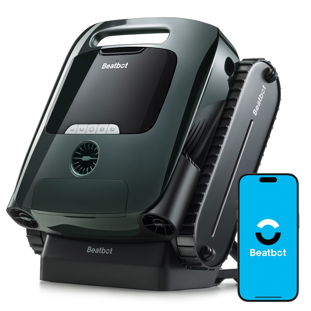 Robô de limpeza de piscina Beatbot AquaSense 2 Pro (S1 ECN) 110-240V (inclui clarificador de 300ml)