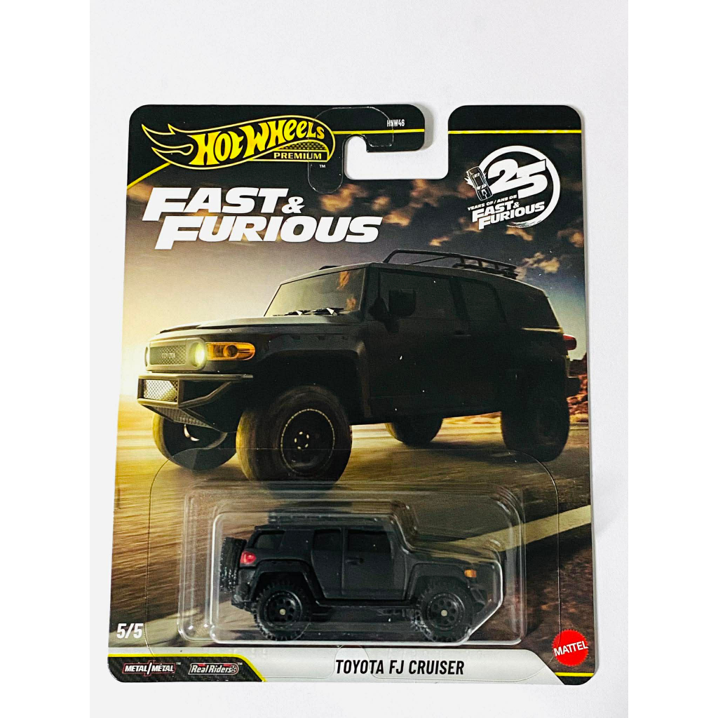 Hot Wheels - Toyota FJ Cruiser - Velozes e Furiosos - Fast and Furious - 25 Years