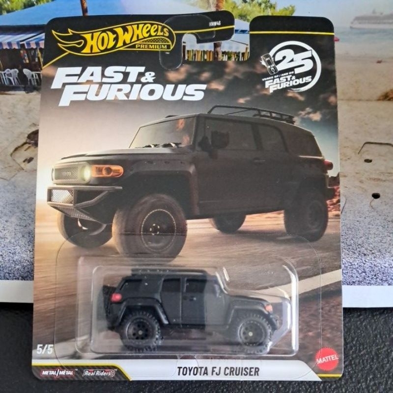 Hot Wheels Premium Fast Furious 25 Anos Toyota FJ Cruiser Fast 10 Velozes E Furiosos