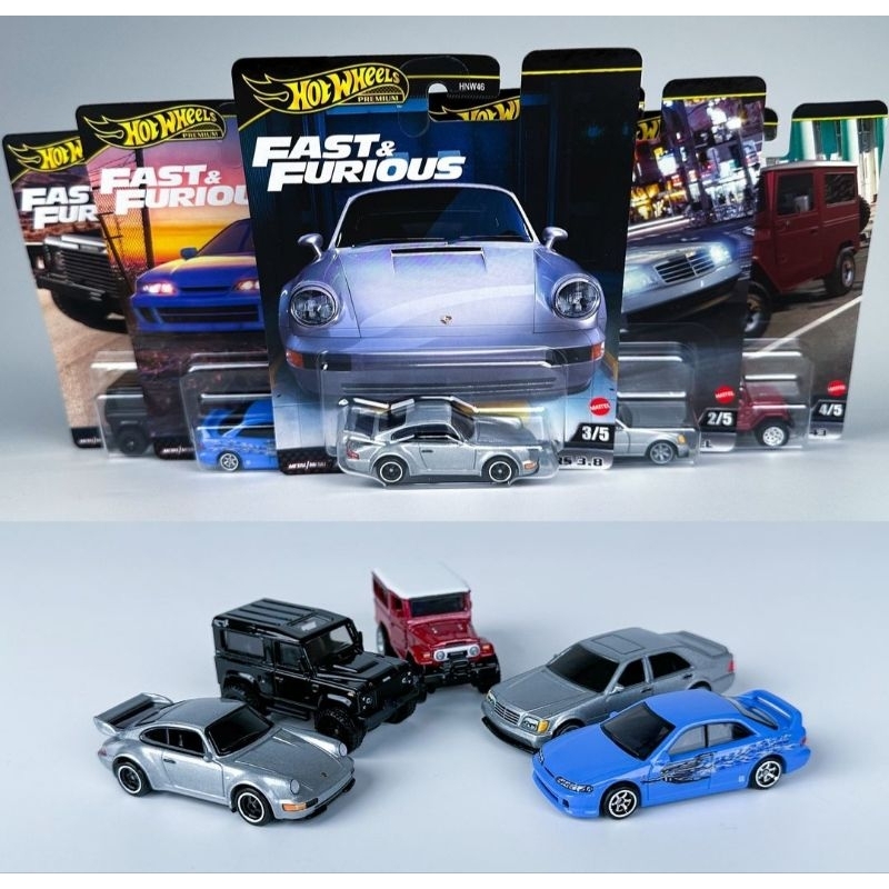 Hot wheels PORSCHE, ACURA INTEGRA, LAND ROVER DEFENDER, MERCEDES, TOYOTA LAND CRUISER, VELOZES E FURIOSOS