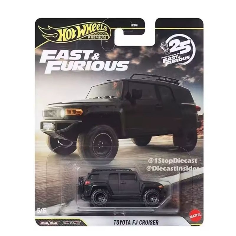Hot Wheels Premium Toyota Cruiser Velozes e Furiosos 25 Anos