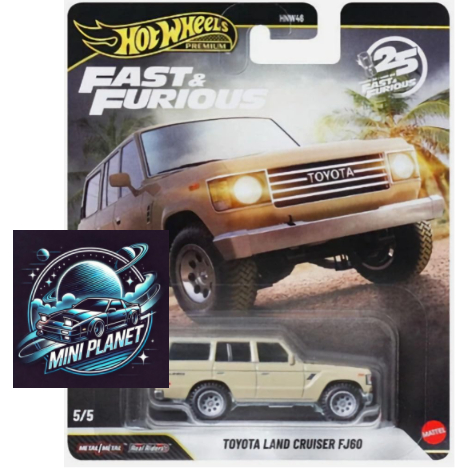 Hot Wheels Fats & Furious Toyota Land Cruiser FJ60 HW Premium Velozes e Furiosos Mini Planet
