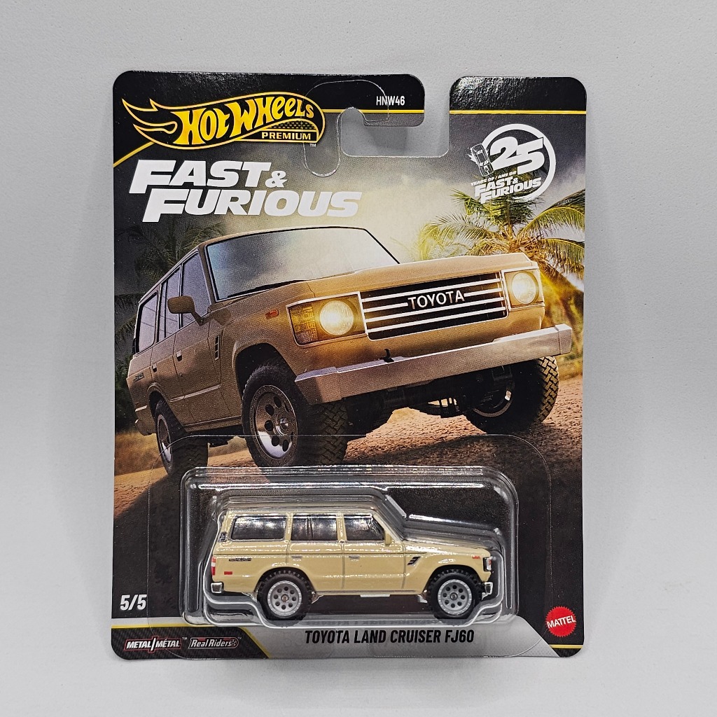Hot Wheels Premium Velozes e Furiosos Toyota Land Cruiser FJ60