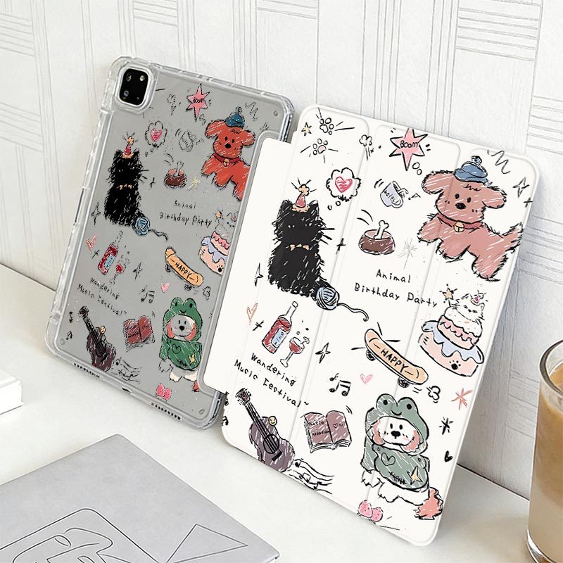 Capa Para Huawei Honor pad Aproveite2 X8Lite mini8.8 V8 Pro 11.5S air12 T10S SE11 X9A MatePad 10.4 X6/X7 De Acrílico Tra