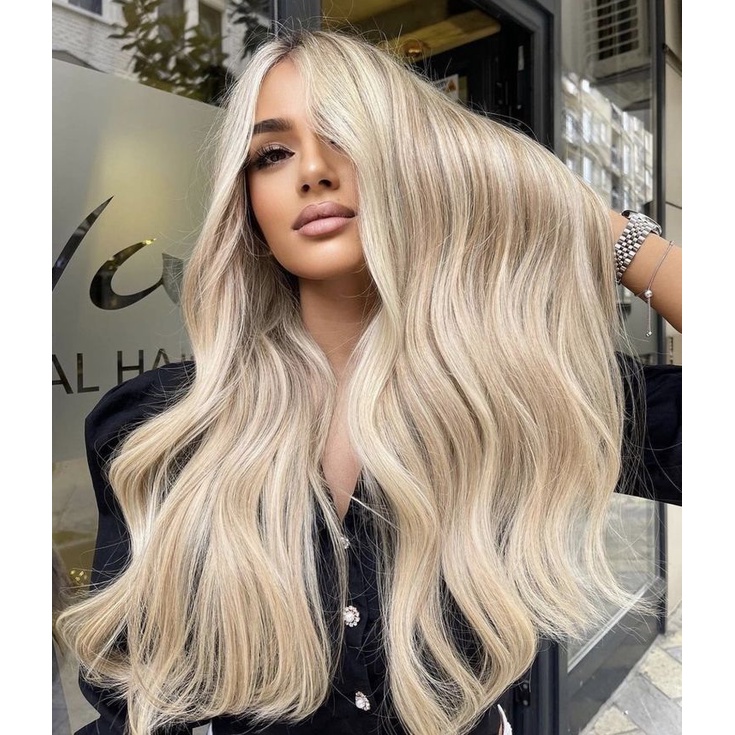 Cabelo bio humano para alongamento ou volume com presilhas tic tac ou tiara de silicone opcional castanho