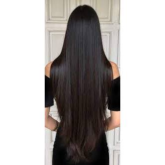cabelo bio humano russo misto com humano 75 cm com tic tac