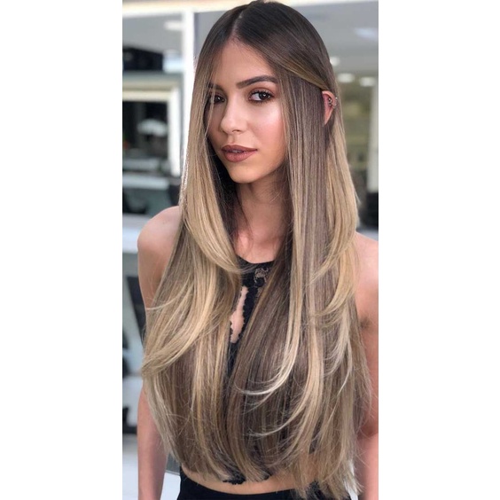 Cabelo bio humano para alongamento ou volume com presilhas tic tac ou tiara de silicone opcional preto