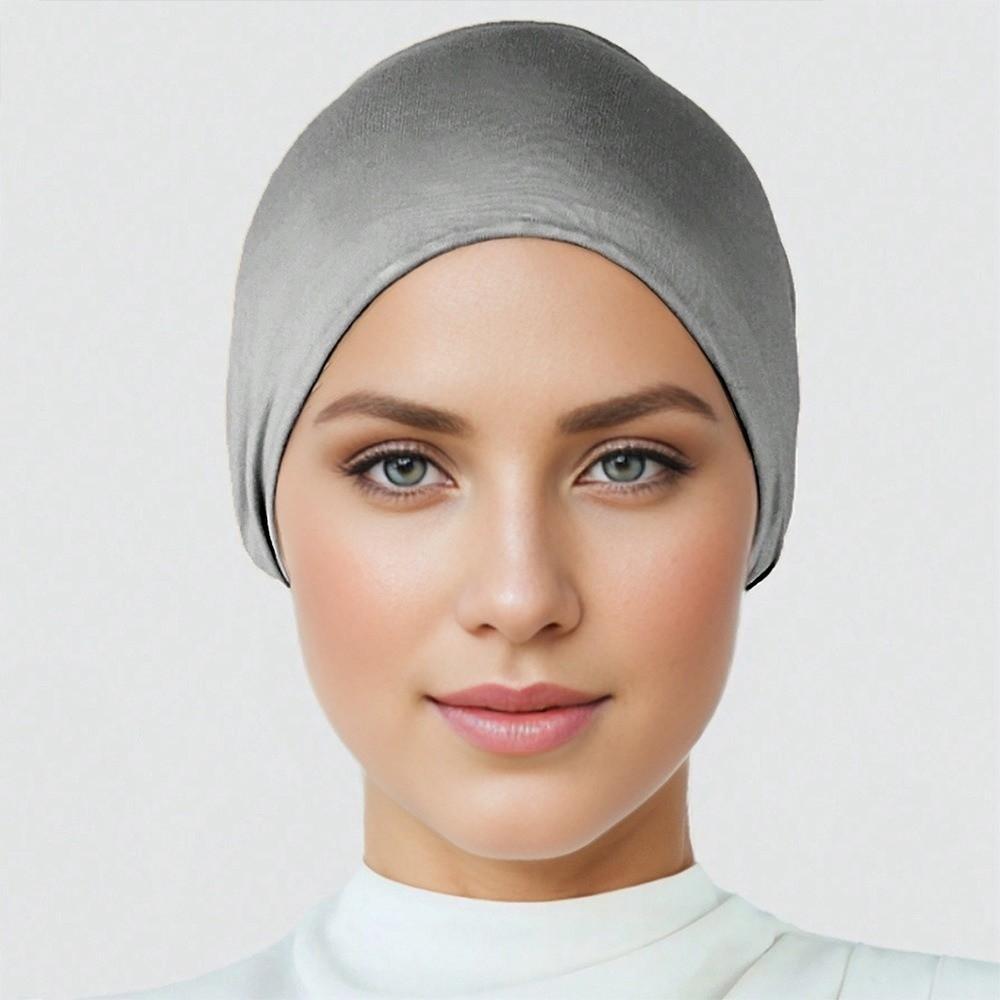 KERVOYN Envoltório De Cabeça De Turbante Plissado , Faixa Elástica Respirável , Touca De Cabelo Ajustável Macia De Cor S
