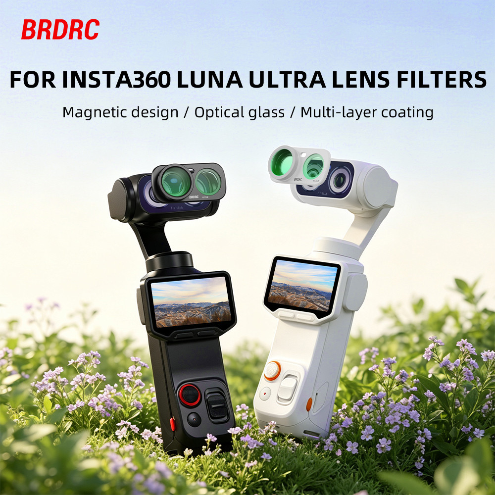 Lente de grande angular para Insta360 Luna Ultra 115. °   Acessório de filtro adicional de grande angular