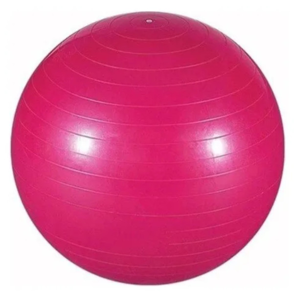 Bola Pilates Yoga Abdominal Gym Ball 65cm Fortalecimento, Equilíbrio e Exercícios Posturais