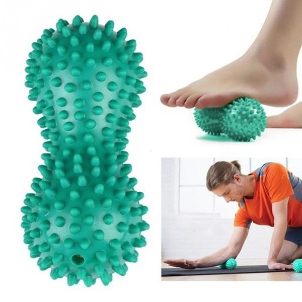 Bola de Amendoim em PVC para Yoga, Exercício, Massagem e Fitness