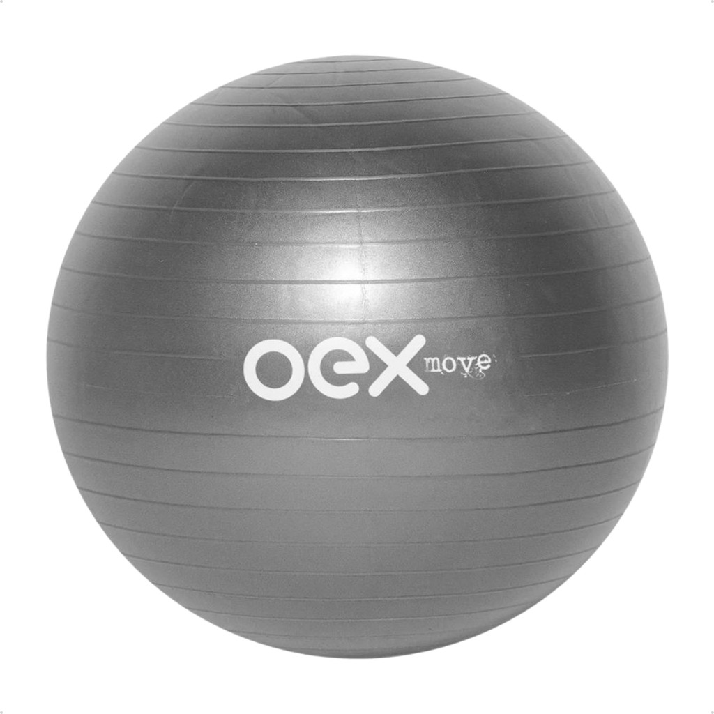 Bola de Pilates 65 cm Yoga Academia e Suporta 180kg Oex BM10