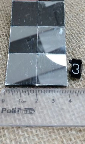 1 Mt Fita Espelhada 2cm X 2c Decoração Melhor Preço M.livre-