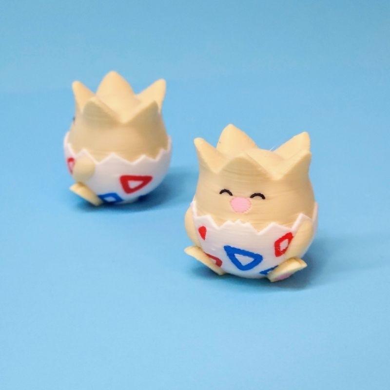 Togepi 2cm Pokémon 3D Boneco Miniatura Action Figure Impressão 3D Colecionavel Presentes Decoracao Enfei
