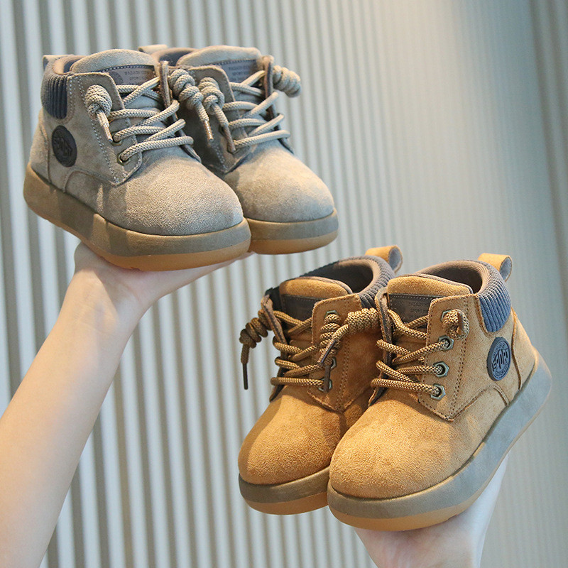 Crianças Martin Botas Meninos Botas Curtas Meninas Botas De Couro 1-6 Anos De Idade