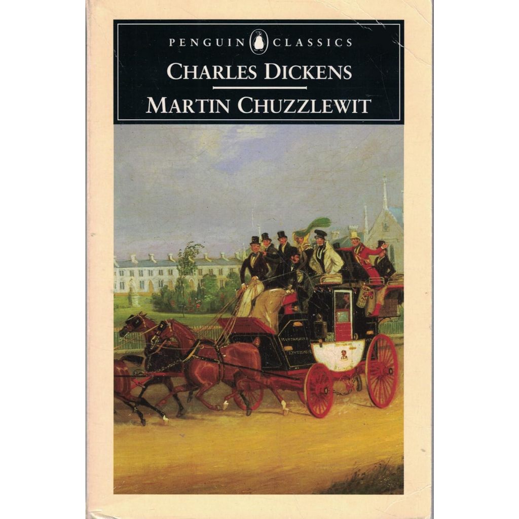 Penguin Classics Life And Adventures Of Martin Chuzzlewit Edição Inglês Ano 1969