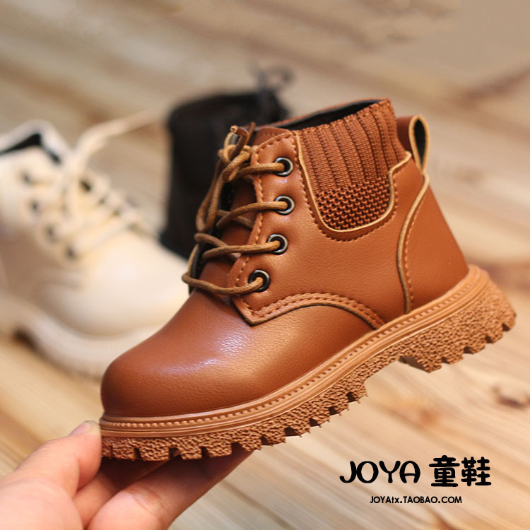 Botas de bebê 1-2-3-4-6 anos de idade sapatos femininos outono inverno crianças botas de algodão Martin botas meninos sa