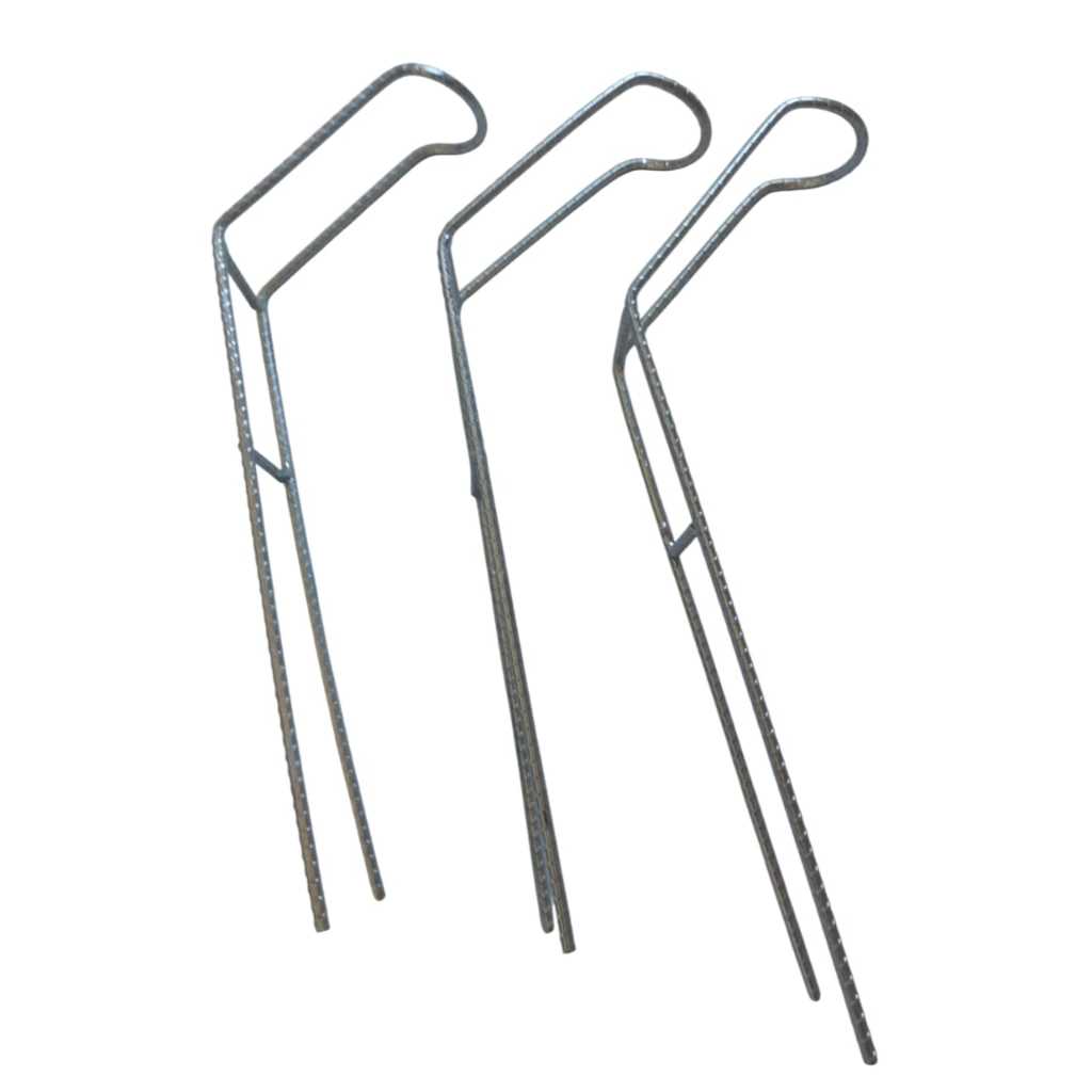 SUPORTE PARA VARA DE PESCA 31CM KIT C/ 3 PEÇAS