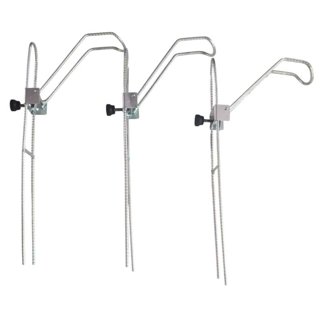 SUPORTE PARA VARA DE PESCA 44CM ROBOZINHO KIT C/ 3.