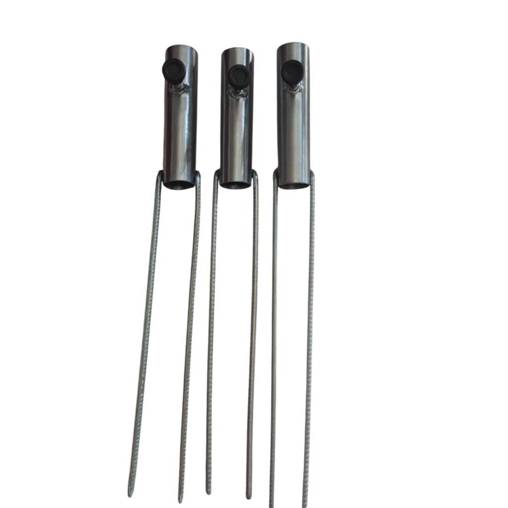 SUPORTE PARA GUARDA SOL E VARA DE PESCA TUBO FIXO Diametro  3 CM KIT C/3.