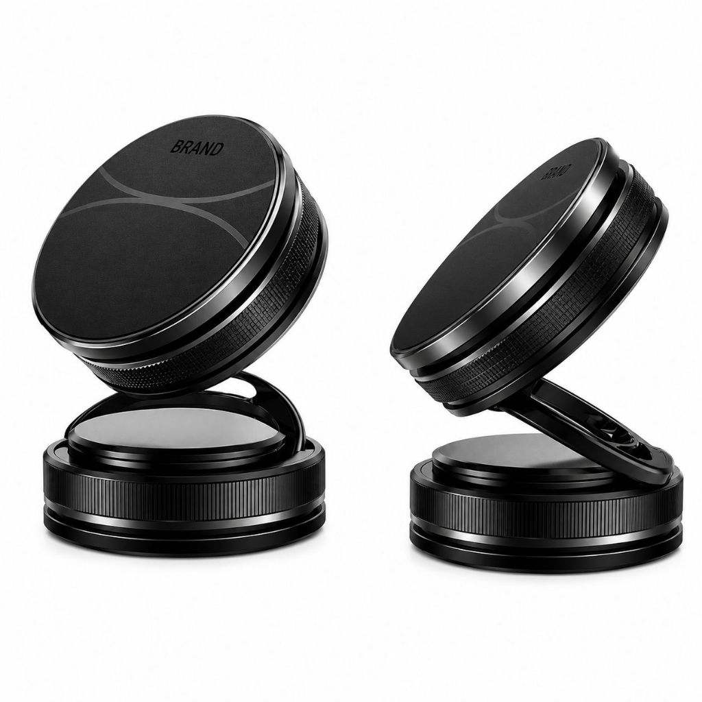 Suporte Magnético Celular Com Ventosa A Vácuo 360° Para Carro Mesa iPhone Android