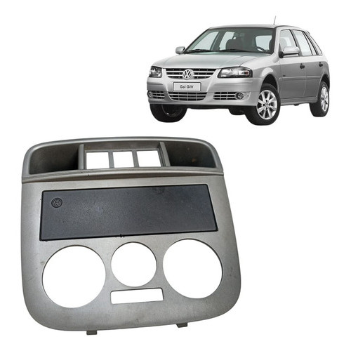 Moldura Central Painel Rádio Vw Gol Saveiro G4 2006/2008