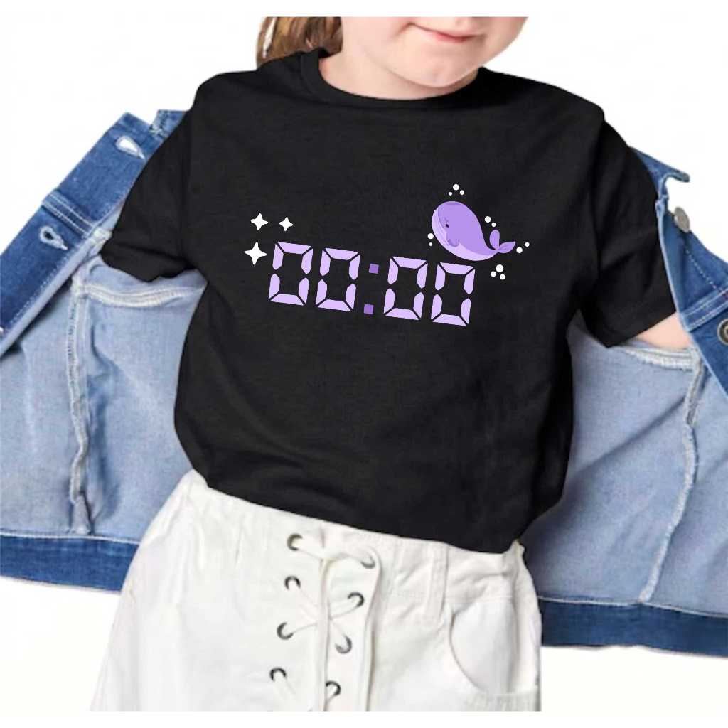 Camiseta Infantil Zero Oclock Bang tan Unissex 100% Algodão