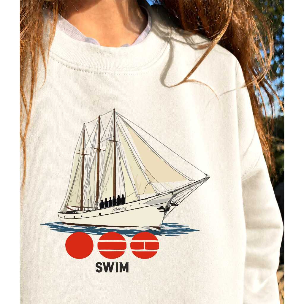 Moletom Blusa Swim Bang tan Arirang Unissex