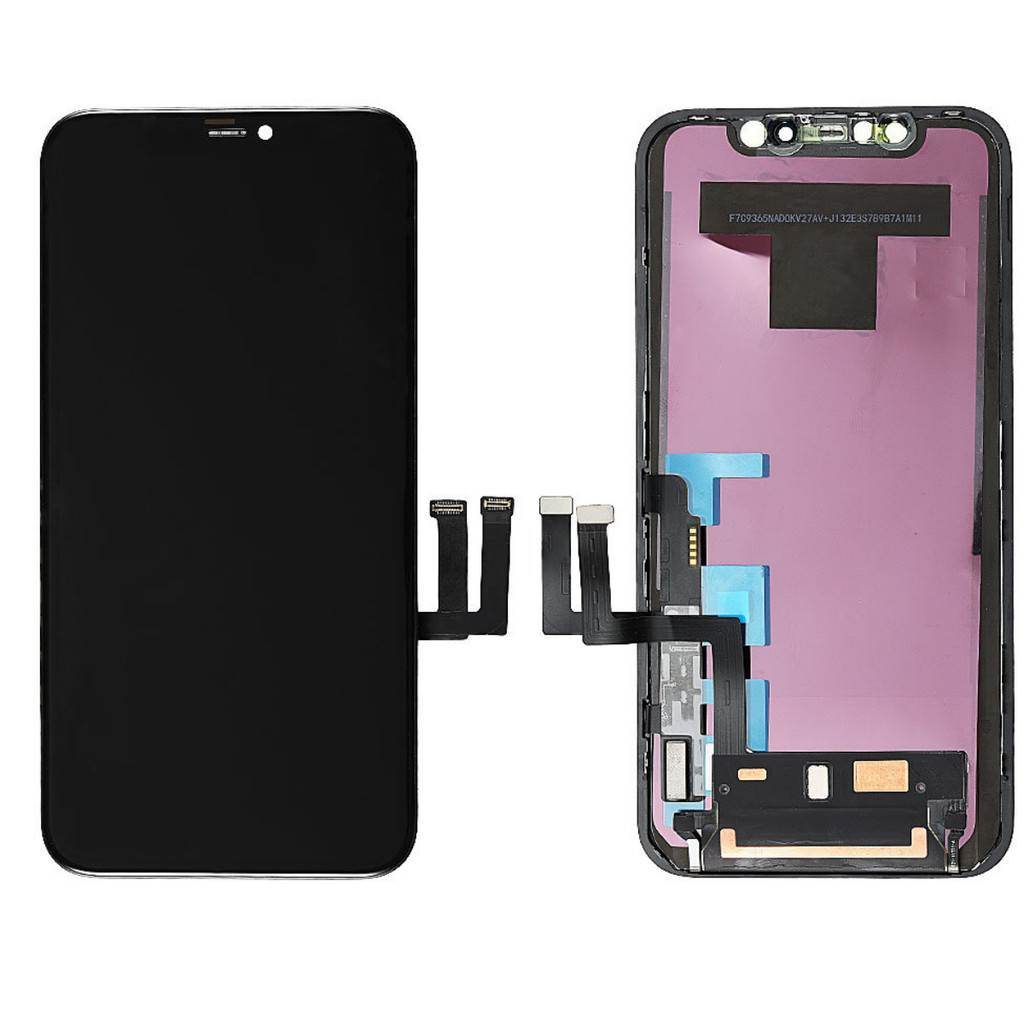 Tela Display Lcd Touch Para Iphone 11 + Capa + Película 3d