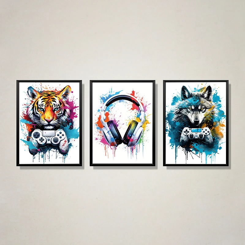 Quadros Decorativos para Console Games