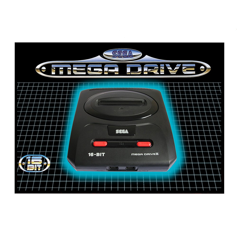 Quadro Decorativo Console video game Sega Master System Megadrive