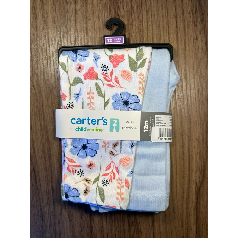 Kit calça Child of mine / Carters - Menino e Menina - 3M a 24M