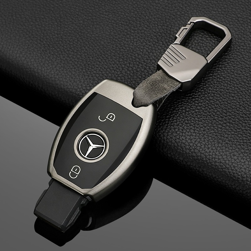 Para Mercedes Benz Aces Classe GLS GLA GLK GLC CLS CLA W204 W221 W212 W205 W176 W463 Caso Chave Do Carro Escudo Acessóri