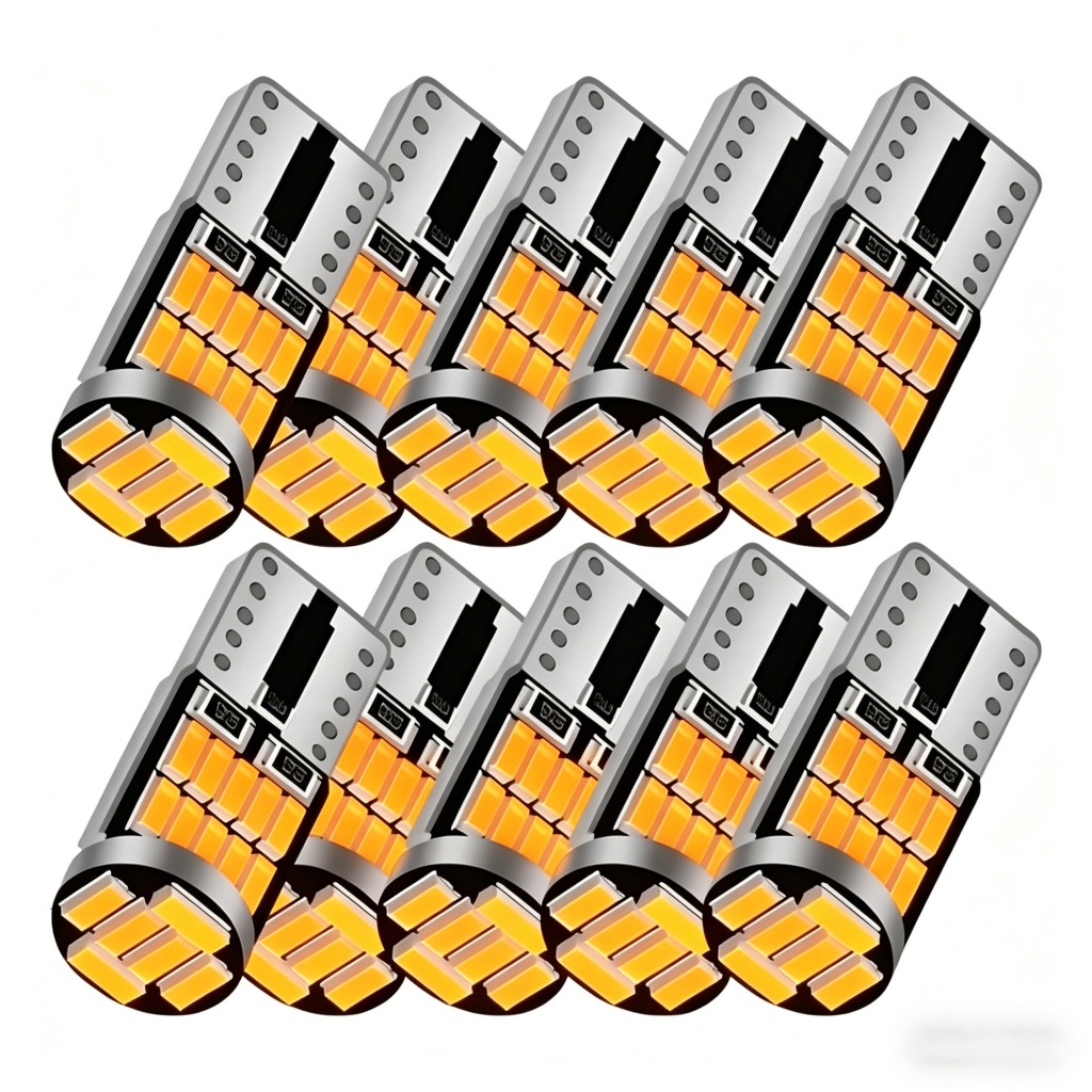 30/50 PCS Par Lampada W5W 194 501 Led Canbus Sem Erro Luz Interior Do Carro T10 26 SMD 4014 Chip