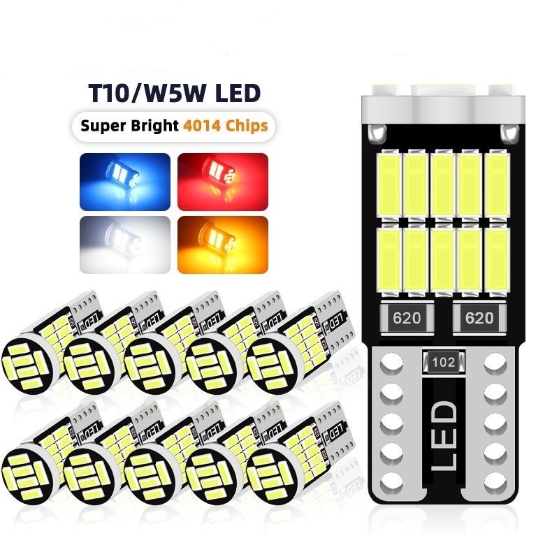 Lâmpada Pingo T10 24 Leds Teto Mala Placa Farolete Lanterna - Unidade Canbus.