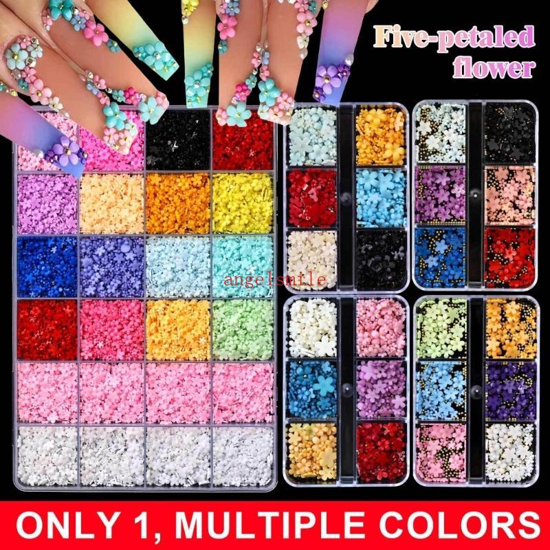 3D Blossom Nail Jewels Acabamento Fosco Pétalas Art Para Artistas