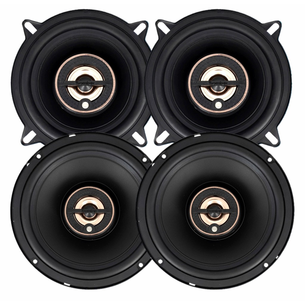 04 Alto Falantes 5 E 6 Pol Bomber Beat Triaxial 80w 4 Ohms