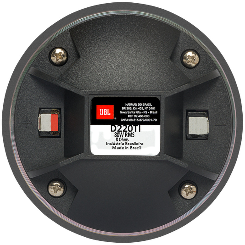 Driver JBL D220TI Titânio 80W RMS 8 Ohms Rosca 1 Pol Corneta Som Profissional