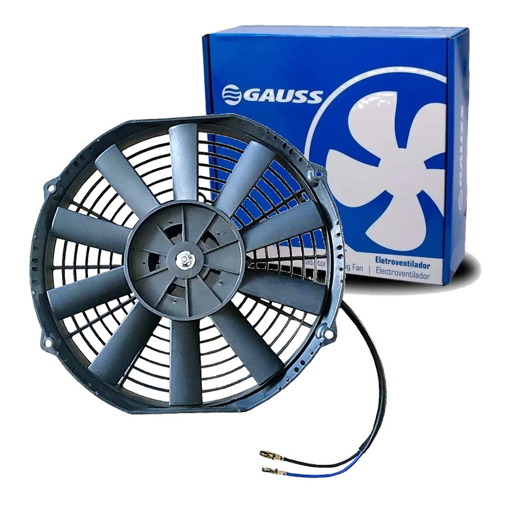 Eletroventilador Universal 24V 11 Pol Aspira 80W 10 Pás
