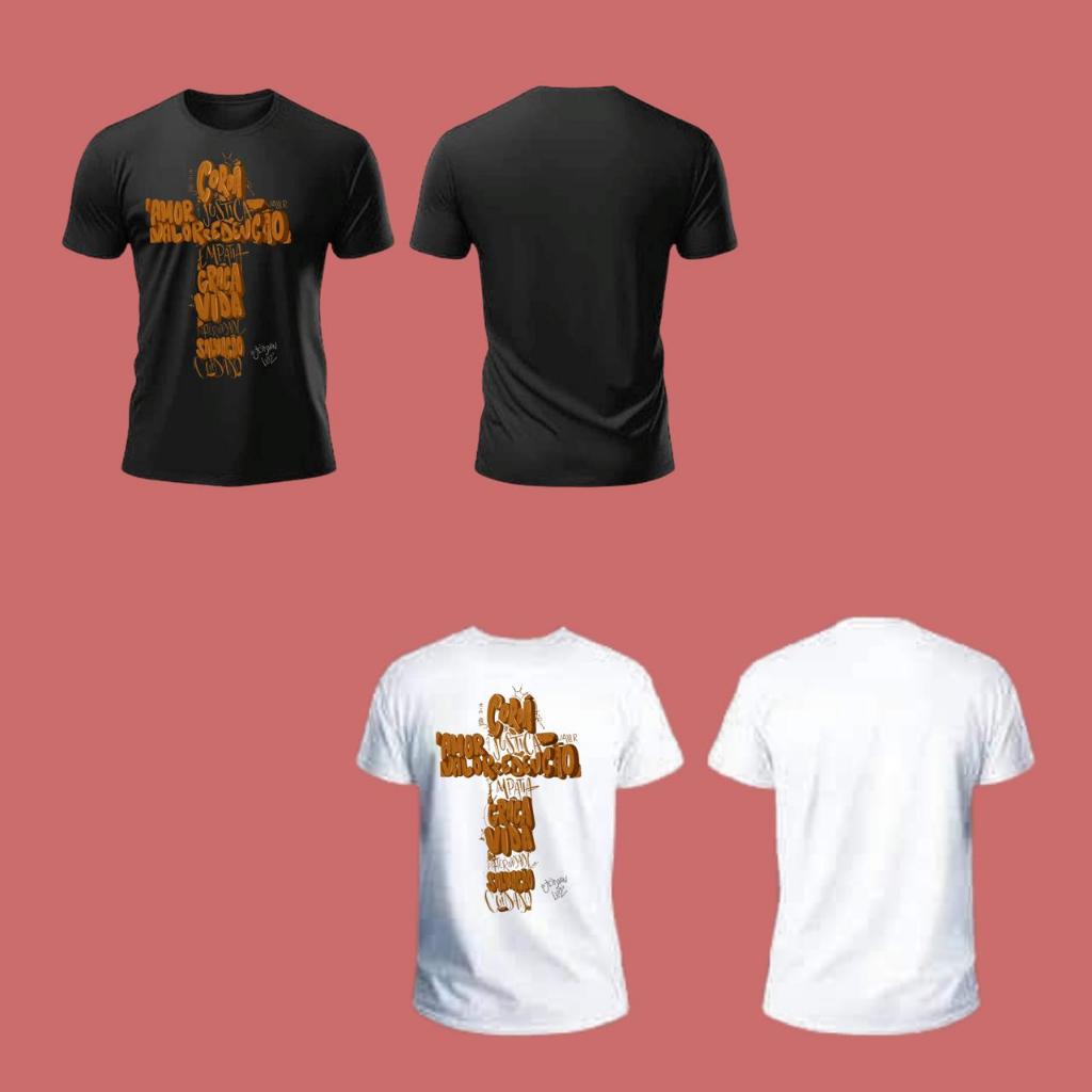 CAMISETA CATOLICA - Qualidade Premium | Entrega Rápida | Frete Grátis