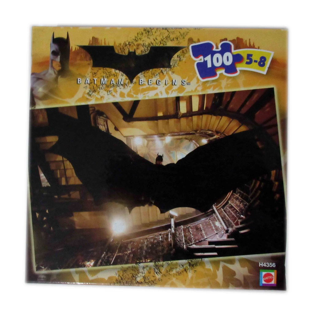 Quebra-Cabeça Puzzle Batman Begins - 100 Peças - 41,9x28,6 cm - Mattel (2)