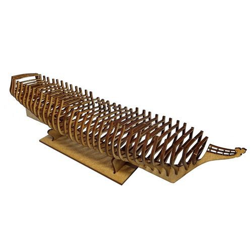 Barco para montar Puzzle 3d Cortado A Laser Casco Quebra Cabeças